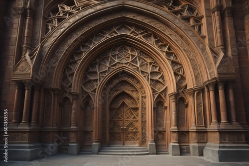 Ai generated beautiful background image of Church