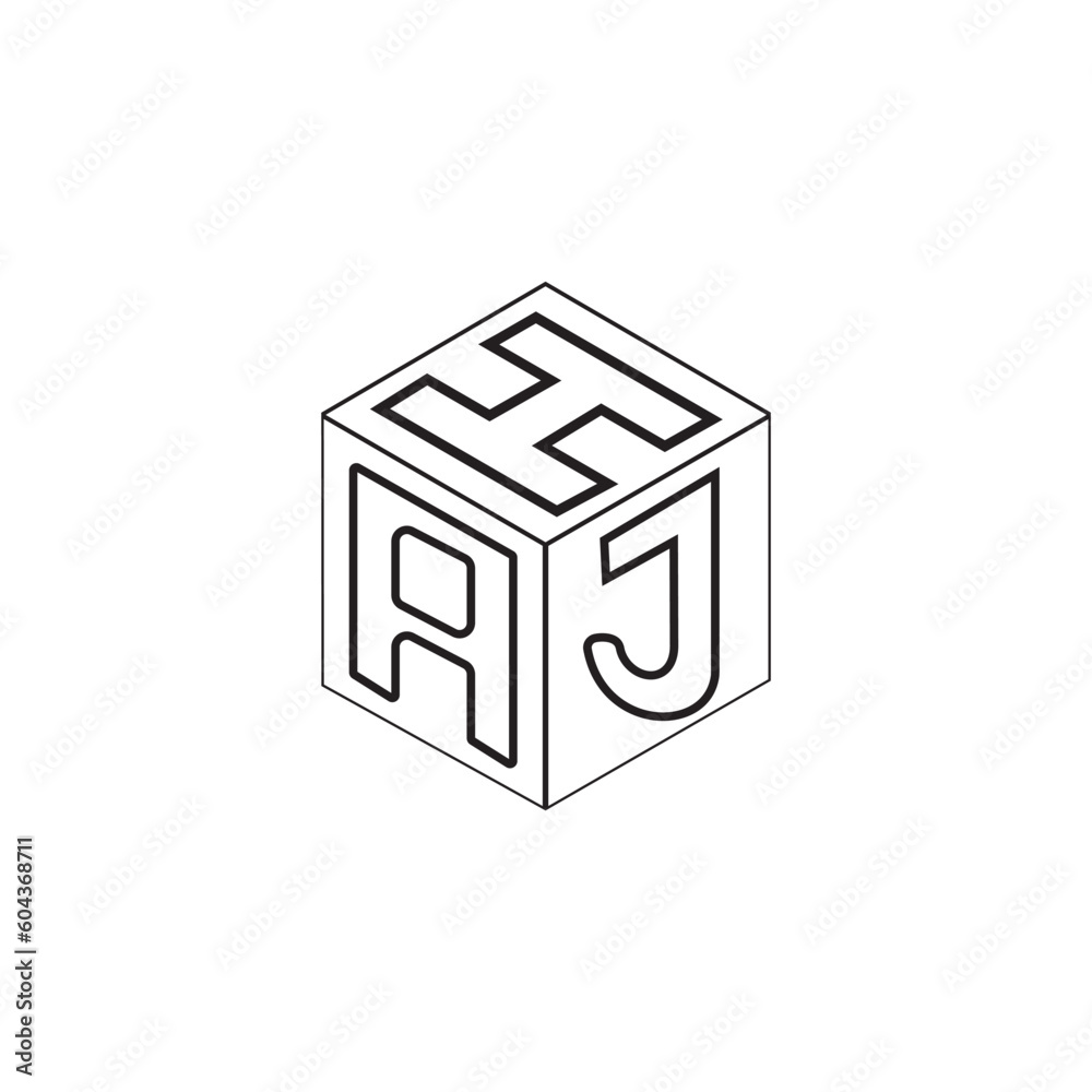 These designs are cube letter logo design. 