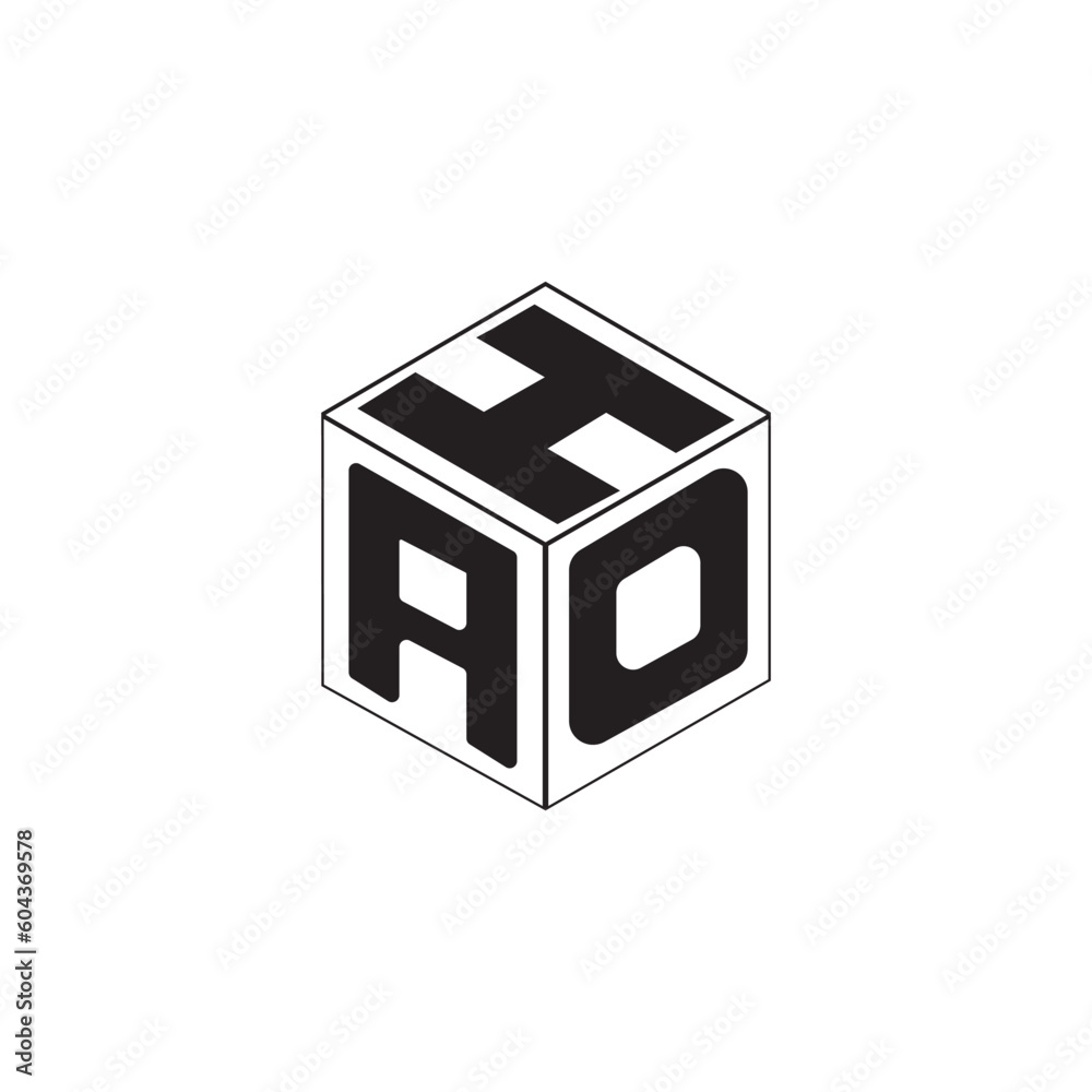 These designs are cube letter logo design. 