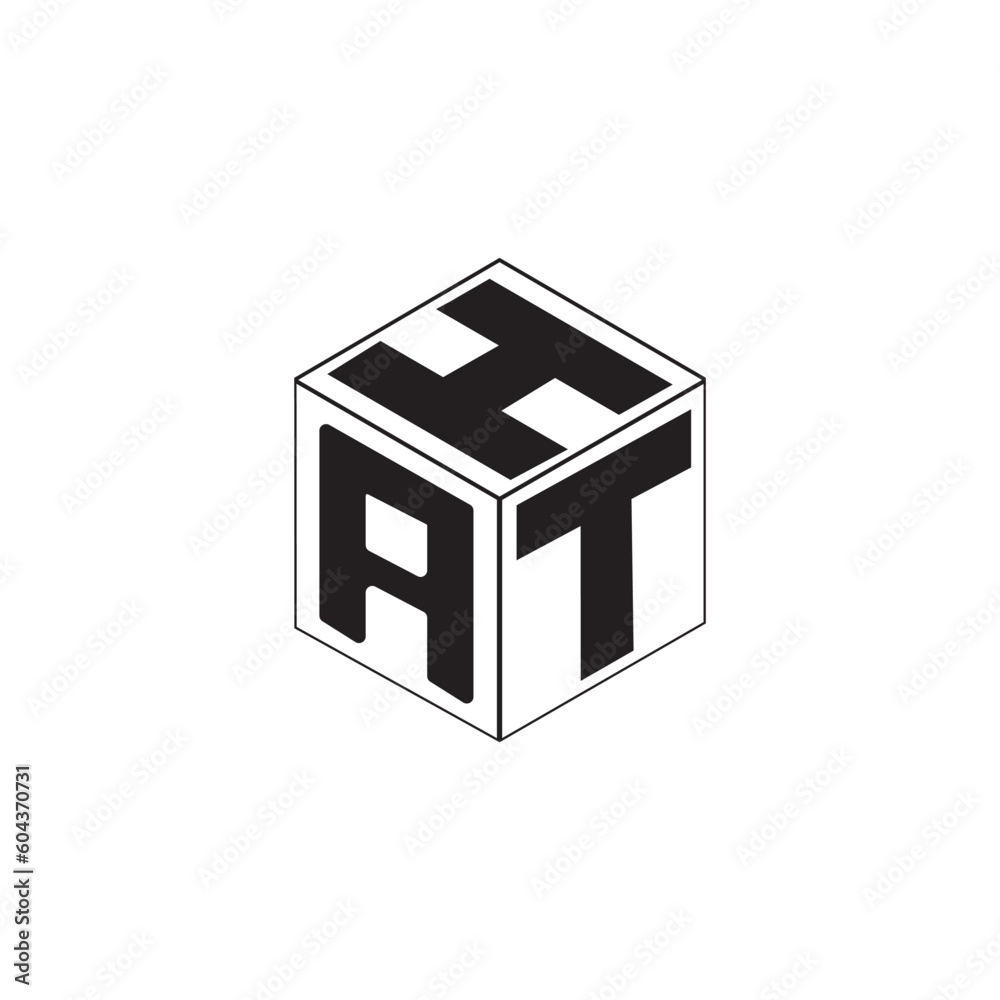 These designs are cube letter logo design. 