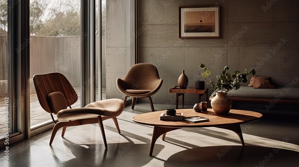 modern interior design - generative AI modern interior design - generative AI