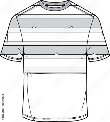 UNISEX WEAR TEE SHIRTS VECTOR SKETCH