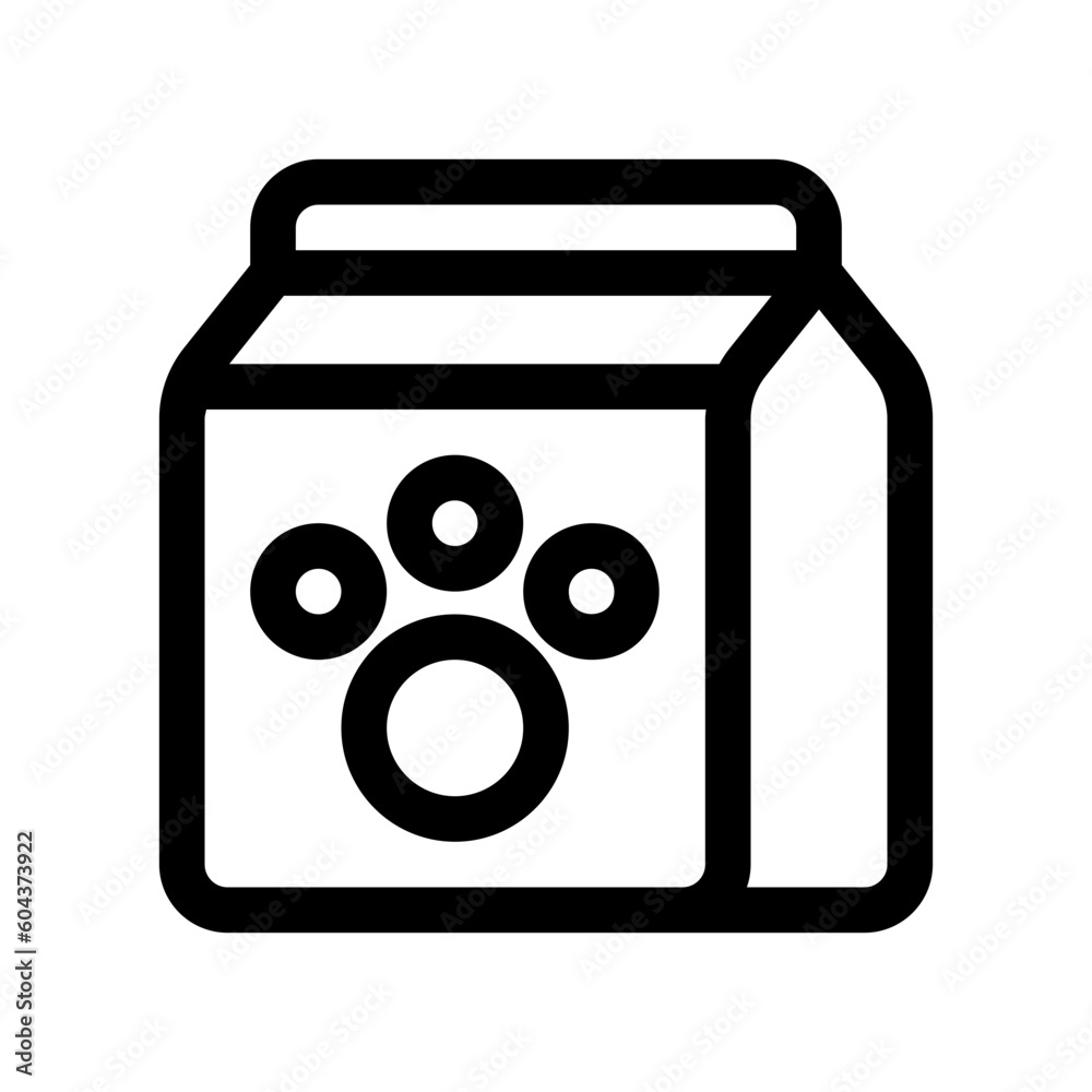 Editable pet food vector icon. Veterinary, animal, pet care, pet shop. Part of a big icon set family. Perfect for business, web and app interfaces, presentations, infographics, etc Editable pet food vector icon. Veterinary, animal, pet care, pet shop. Part of a big icon set family. Perfect for business, web and app interfaces, presentations, infographics, etc