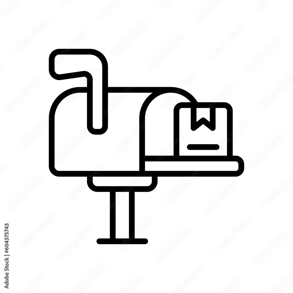 postbox icon for your website, mobile, presentation, and logo design. postbox icon for your website, mobile, presentation, and logo design.
