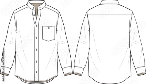 UNISEX TOP WEAR DRESS SHIRT