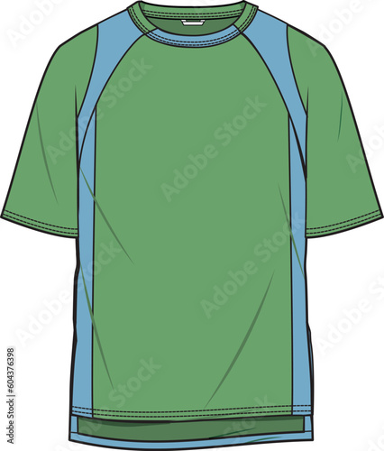 UNISEX WEAR TEE SHIRTS VECTOR SKETCH