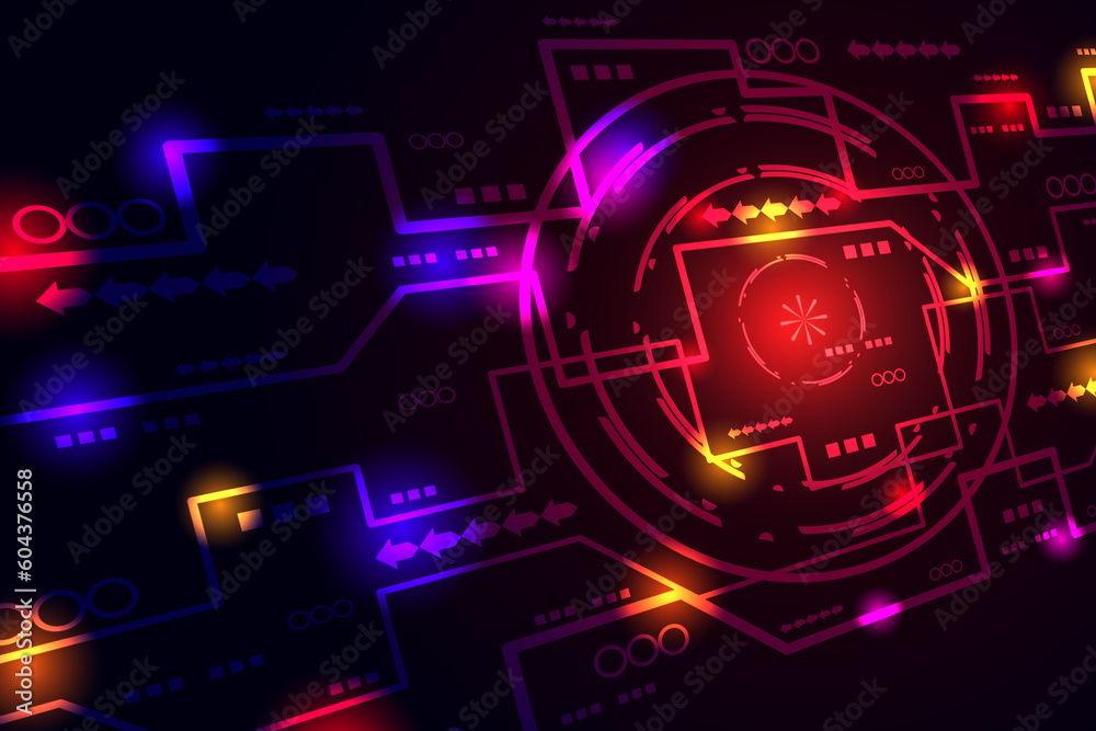 technology background with numbers technology background with numbers