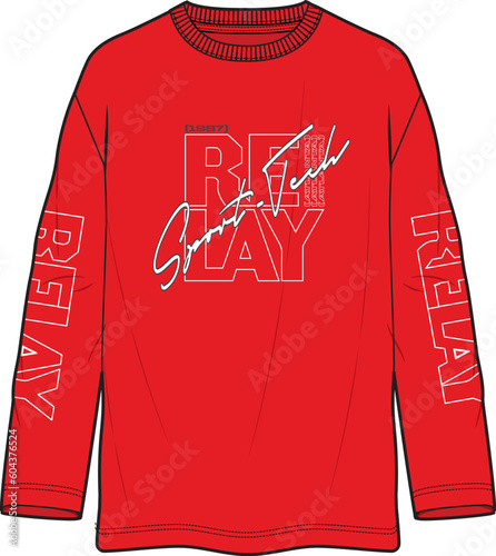 UNISEX WEAR TEE SHIRTS VECTOR SKETCH