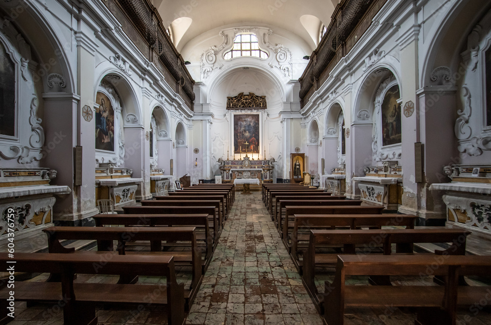 Bari, Italy - one of the pearls of Puglia region, Old Town Bari displays a number of wonderful churches and cathedrals which are part of its deep Catholic roots and heritage 
