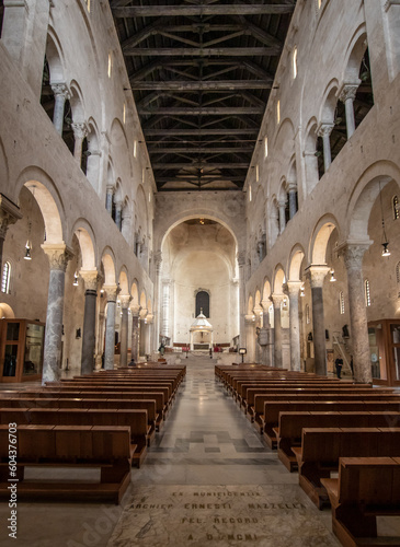 Bari  Italy - one of the pearls of Puglia region  Old Town Bari displays a number of wonderful churches and cathedrals which are part of its deep Catholic roots and heritage  