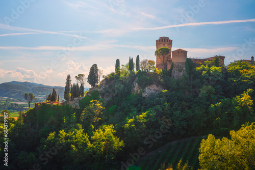 Brisighella Manfrediana medieval fortress. Emilia Romagna, Italy. photo