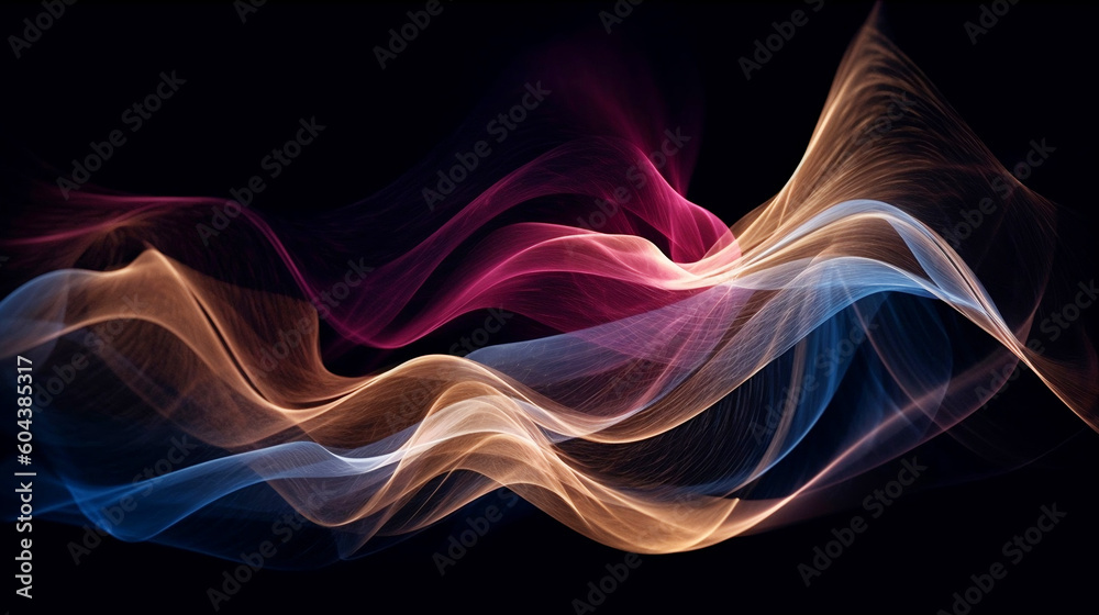 abstract lines and smoke abstract lines and smoke