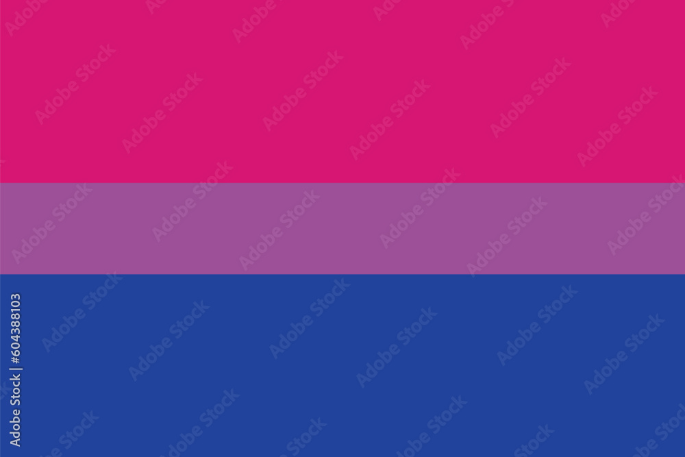 Bisexual pride flag.