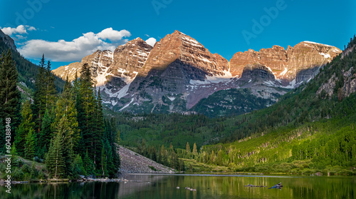 The Famous Maroon Bells of Colrado
