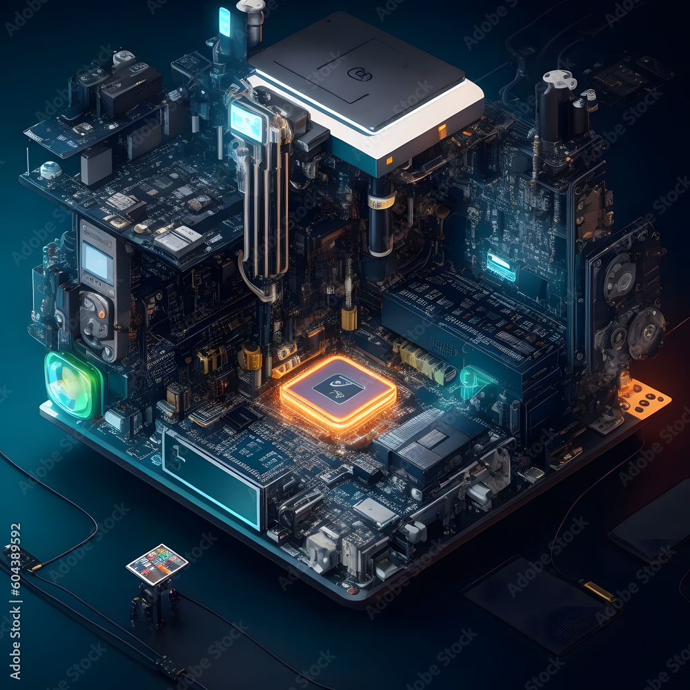 a concept of a technology picture, Generative AI a concept of a technology picture, Generative AI