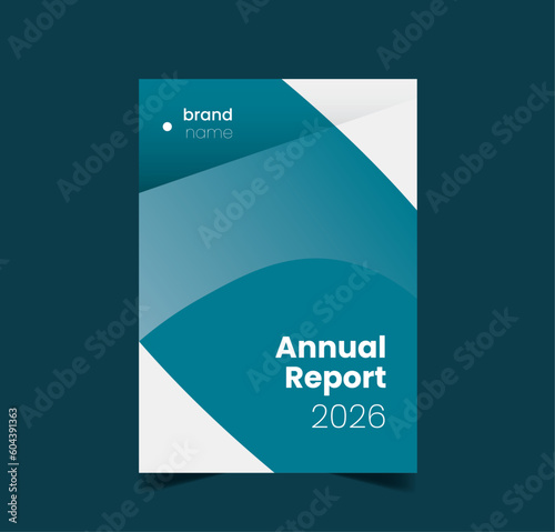 Corporate Book Cover Design template, Annual Report, Portfolio, brochure, leaflet design in a4