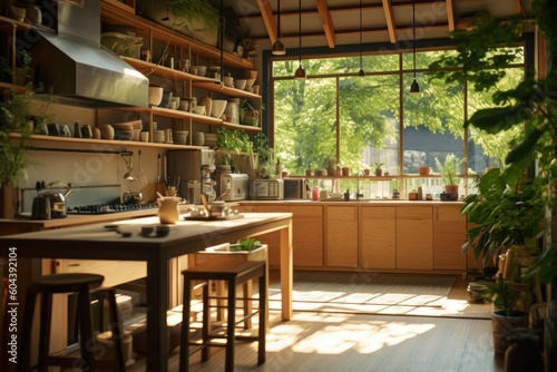 extreme close kitchen japanese style natural light