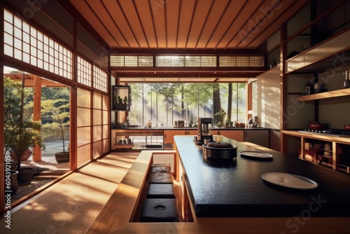 extreme close kitchen japanese style natural light © MeyKitchen