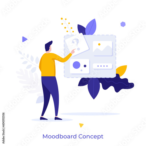 Business Character Concept Vector