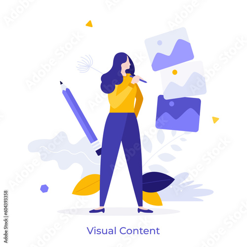Business Character Concept Vector