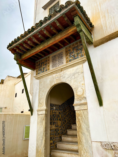 Entrance to the Mosque of the Dey in Casbah of Algiers  photo
