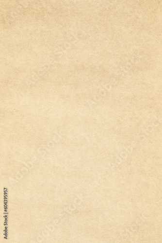 Vertical brown kraft paper background with grainy texture