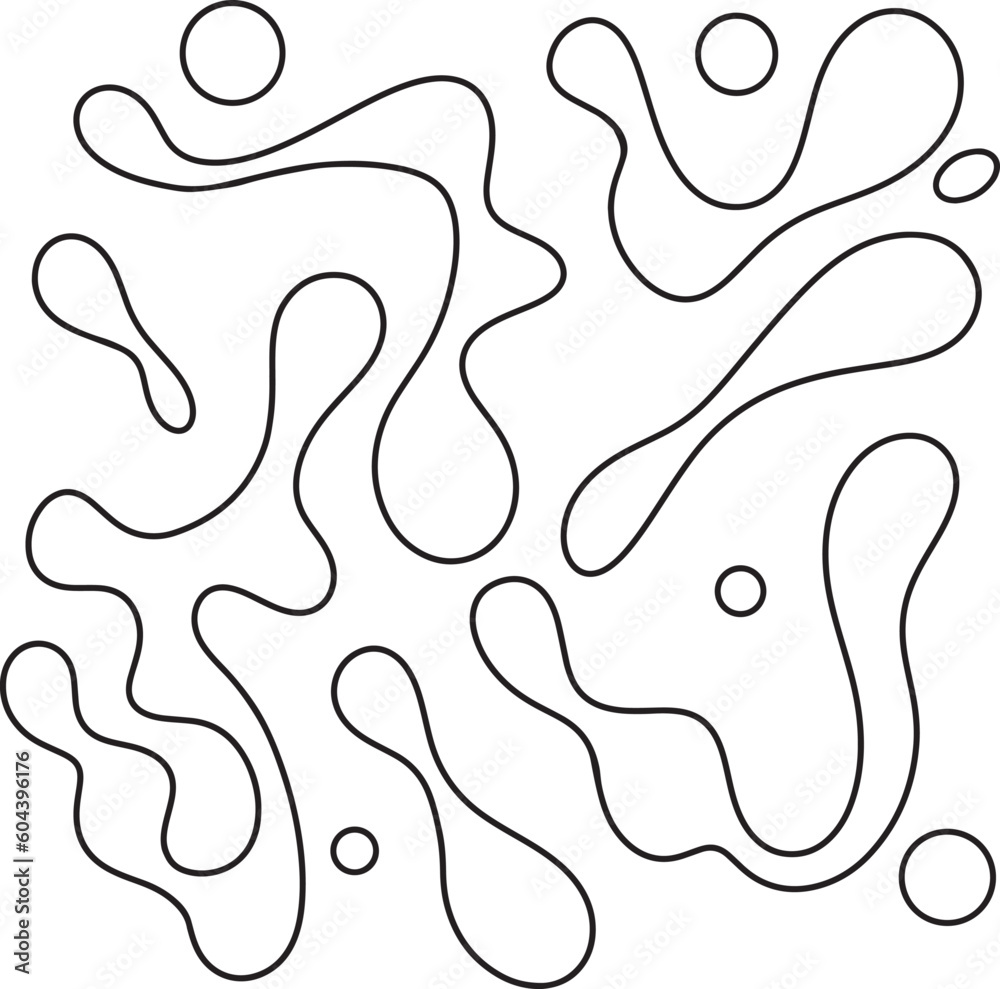 motive liquid line art motive liquid line art