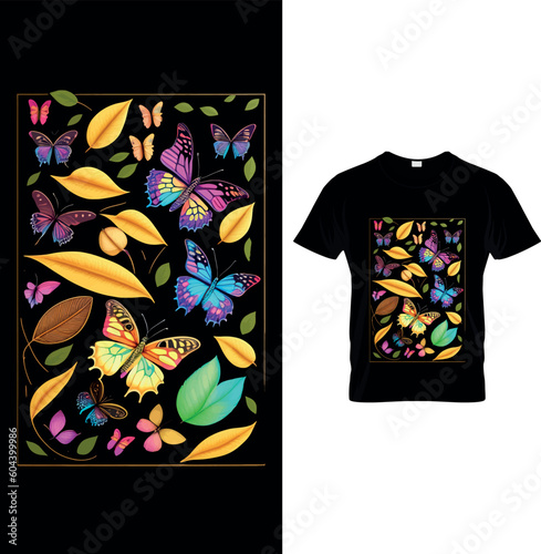 Butterfly t-shirt design