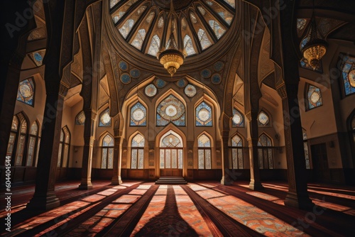 Mosque Image Beautiful Background Ai Generates