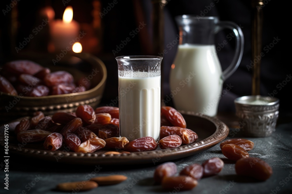 fresh milk dates Cinematic Editorial Food Photography fresh milk dates Cinematic Editorial Food Photography