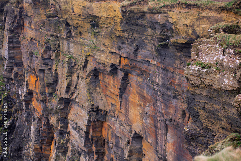 texture of the cave