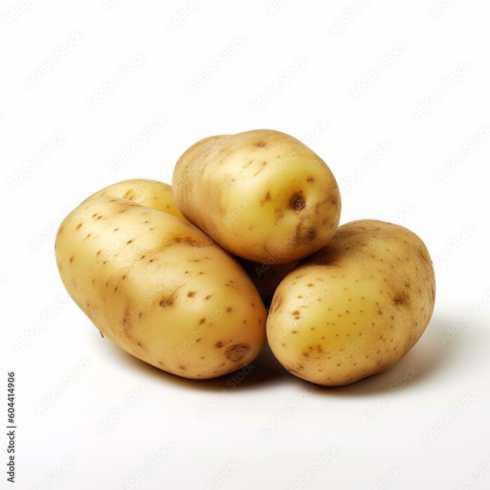 potato fresh vegetable isolated image on white background potato fresh vegetable isolated image on white background