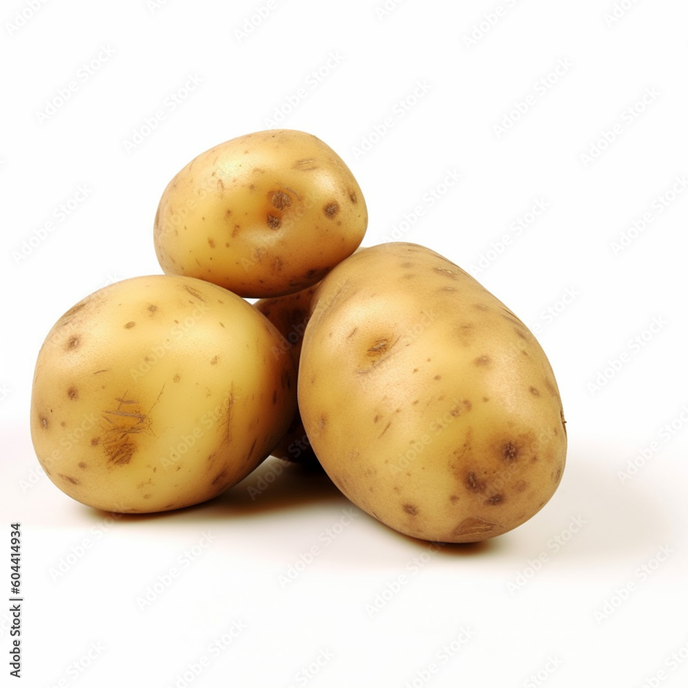 potato fresh vegetable isolated image on white background potato fresh vegetable isolated image on white background