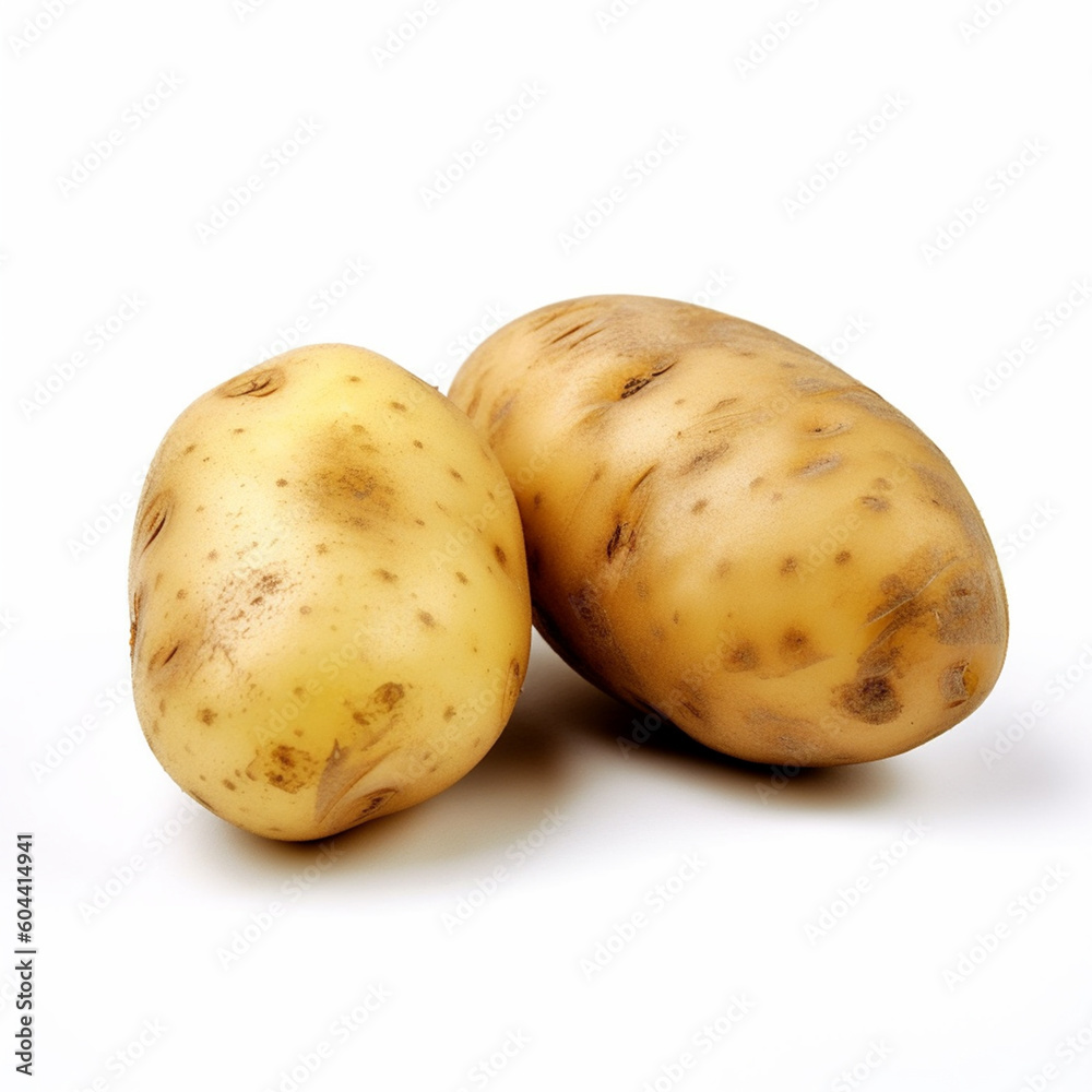 potato fresh vegetable isolated image on white background