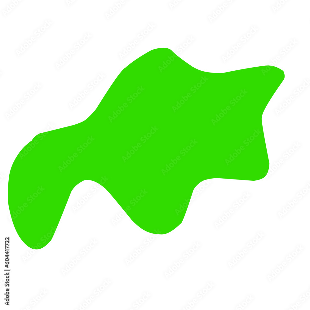 Simple Abstract Shape Transparent Green Simple Abstract Shape Transparent Green