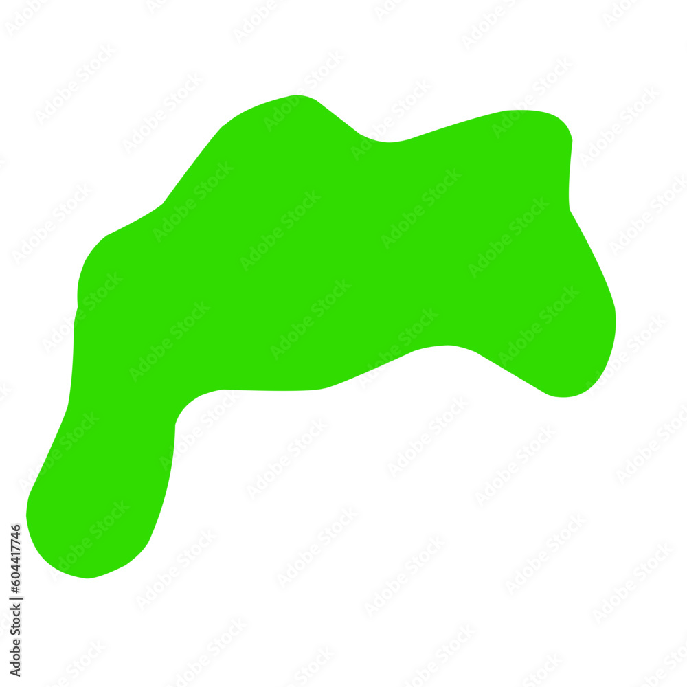 Simple Abstract Shape Transparent Green 