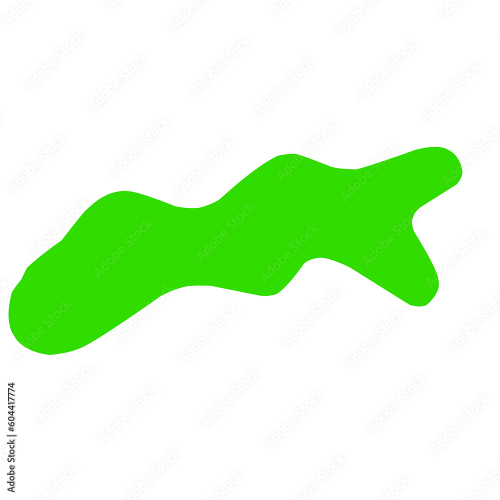 Simple Abstract Shape Transparent Green 