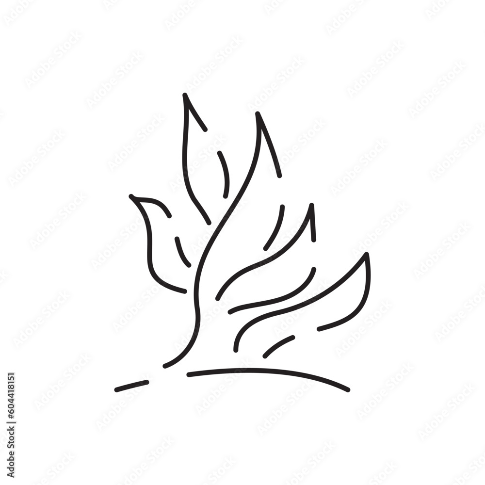 Sea food line icon. Fish restaurant. White meat. Food and Drinks Line Vector flat Sea food line icon. Fish restaurant. White meat. Food and Drinks Line Vector flat