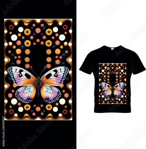 Butterfly  t-shirt design