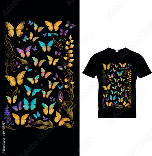 t-shirt with flowers