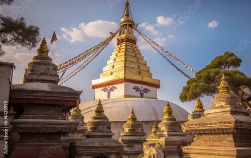 Swayambhunath Stupa, Generative AI