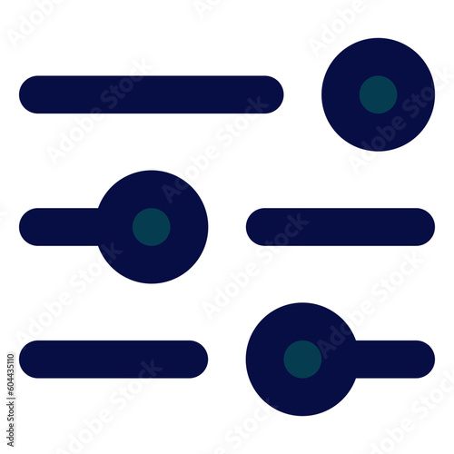 setting filled line, outline flat