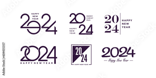 2024 logo design idea with modern creative concept