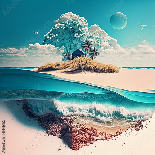Sea beach images