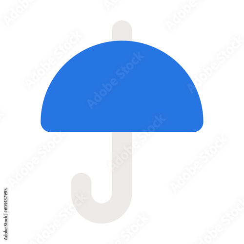 umbrella Flat graphic design finance icon