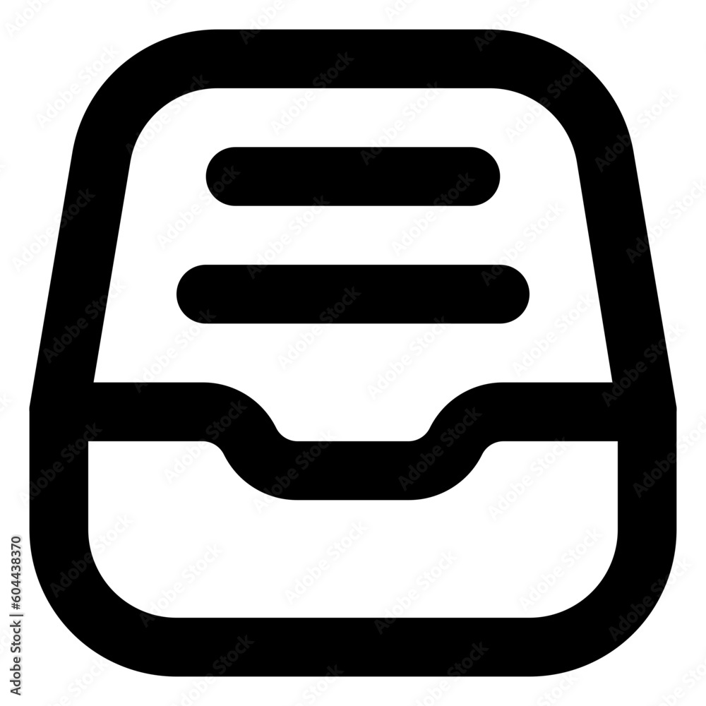 inbox outline business icon inbox outline business icon