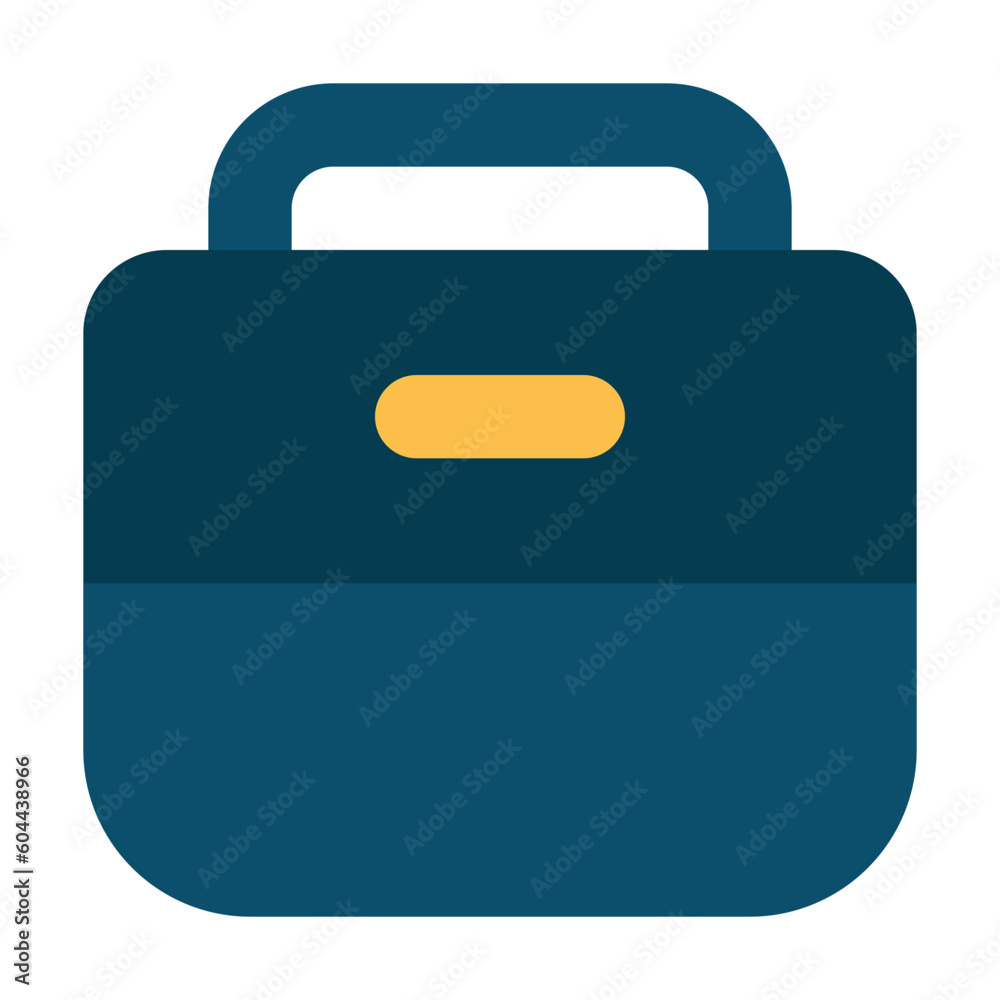 briefcase Flat graphic design business icon briefcase Flat graphic design business icon