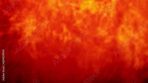 Close-up of the blazing fire scene in real and realistic colors Isolated by Alpha channel (transparent background)