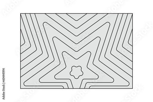 Line Art Pattern Designs with decent, simple, and minimal Style