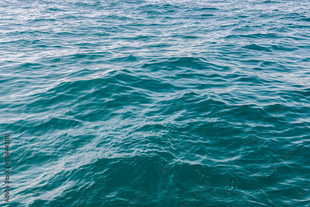 Water surface and texture in the Mediterranean Sea